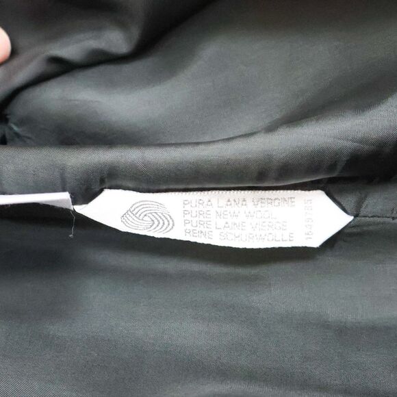 Max Mara Women's Double Breasted Blazer Italian Wool, Black - 10 - Picture 7 of 8